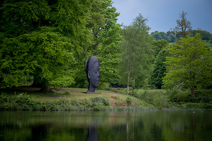 Jaume Plensa, Wilsis, 2016. Courtesy the artist and Yorkshire Sculpture Park. Photo -® Jonty Wilde