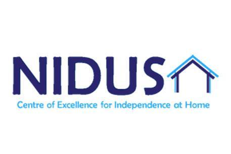 Centre of Excellence for Independence at Home logo. Grid box size.